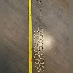 Gold plated costume jewelry necklace